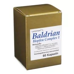 BALDRIAN HOPFEN Complex 1 Leinersan capsules, 60 pcs