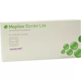 MEPILEX Border lite foam verb.5x12.5 cm sterile, 5 pcs