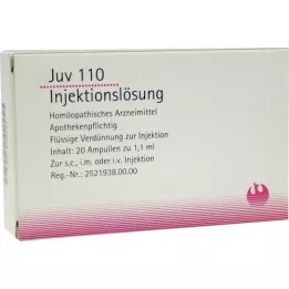 JUV 110 injection solution 1.1 ml ampoules, 20x1.1 ml