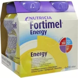 FORTIMEL Energy Vanillage taste, 4x200 ml