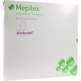 MEPILEX 20x22 cm foam association, 5 pcs