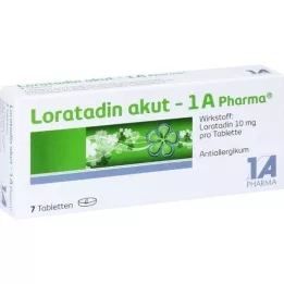 LORATADIN akut-1A pharmaceutical tablets, 7 pcs