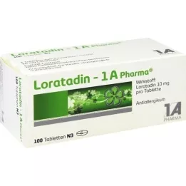 LORATADIN-1A pharmaceutical tablets, 100 pcs