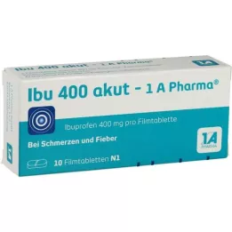 IBU 400 Akut-1a Pharma film-coated tablets, 10 pcs