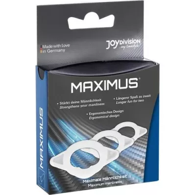 MAXIMUS The potency ring XS/S/M, 3 pcs