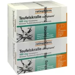 TEUFELSKRALLE-RATIOPHARM film -coated tablets, 200 pcs