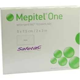 MEPITEL One 5x7.5 cm silicone network association, 10 pcs