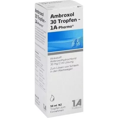AMBROXOL 30 drops of pharmaceutical, 50 ml