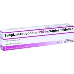 Fungicide-ratiopharm 200 mg vaginal tablets,pcs