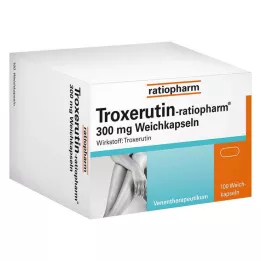 TROXERUTIN-ratiopharm 300 mg soft capsules, 100 pcs
