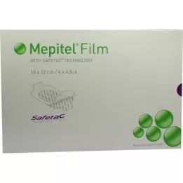 MEPITEL Film foil association 10x12 cm, 10 pcs