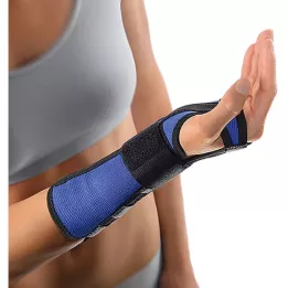 BORT Arm, wrist support with aluminum bush, right.XL blue/black, 1 |2| piece |2|