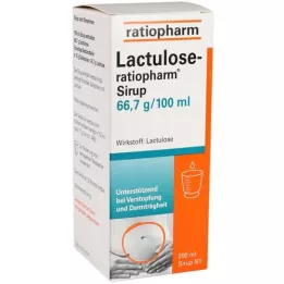 LACTULOSE-ratiopharm syrup, 200ml