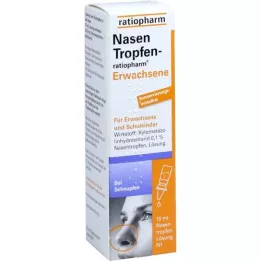 Nasal dropratiopharm Erwachs.conservier.Frei, 10 ml