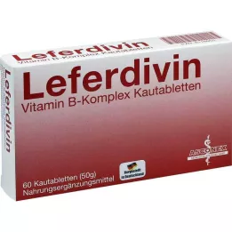 LEFERDIVIN Vitamin B complex chewable tablet, 60 pcs