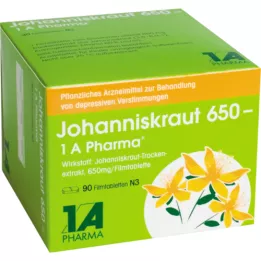 JOHANNISKRAUT 650-1A Pharma film tablets, 90 pcs