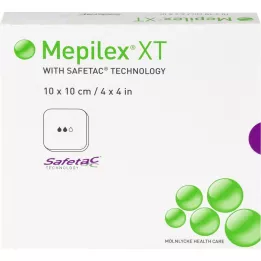 MEPILEX XT 10x10 cm foam association, 5 pcs