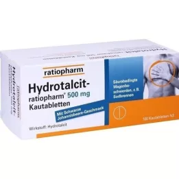 Hydrotalcit-ratiopharm 500 mg chewing tablets, 100 pcs