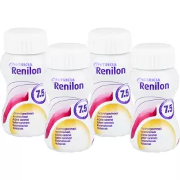 RENILON 7.5 Caramel taste liquid, 4x125ml