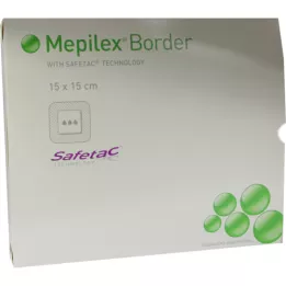 MEPILEX Border Foam Association 15x15 cm, 10 pcs