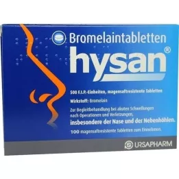 BROMELAIN TABLETTEN Hysan gastrointestinal tablets, 100 pcs