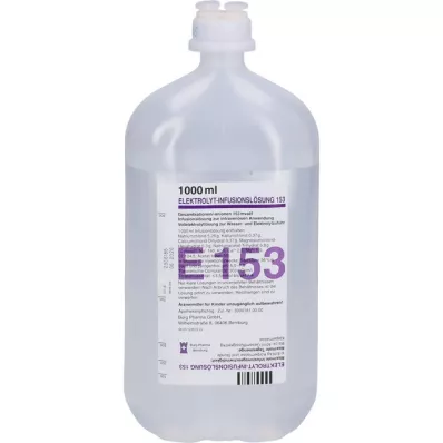 ELEKTROLYT Inf.-LSG. 153 PE-bottle, 10x1000 ml