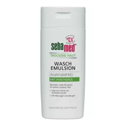 SEBAMED Dry Skin Fragrance Free Wash Emulsion, 200ml