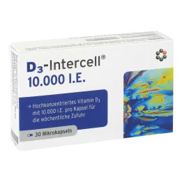 D3-INTERCELL 10,000 IU Capsules, 30 pcs