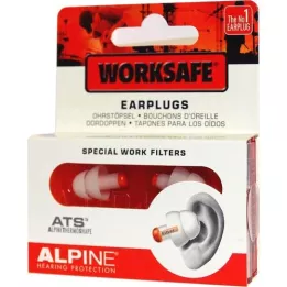 ALPINE WORKSAFE Earplugs,pcs