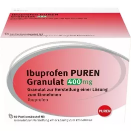 IBUPROFEN PUREN Granules 400 mg z.Her.e.Lsg.z.Ein., 50 pcs