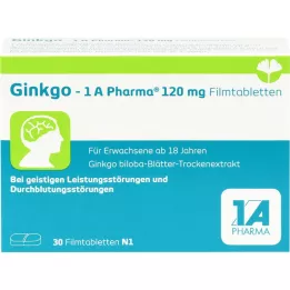 GINKGO-1A Pharma 120 mg film -coated tablets, 30 pcs