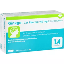 GINKGO-1A Pharma 40 mg film-coated tablets, 60 pcs