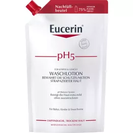 EUCERIN pH5 wash lotion sensitive skin refill, 750 ml