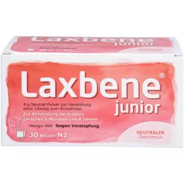 LAXBENE Junior 4 G Neutral PLE KDR.6 Mon.-8 years, 30x4 g