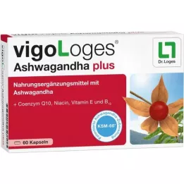 VIGOLOGES Ashwagandha plus capsules, 60 pcs