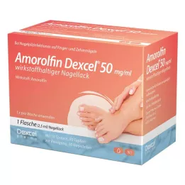 AMOROLFIN Dexcel 50 mg/ml active ingredient nail polish, 2.5 ml