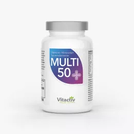 MULTI 50+ vitamin &amp; mineral complex capsules, 60 pcs