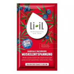 LI-IL Juniper muscle relaxation bath salt, 80 g