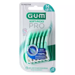 GUM Soft Picks Pro medium, 60 pcs