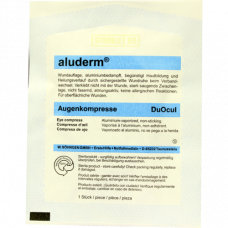 ALUDERM Eye compresses duocul steril, 1 pcs