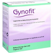 GYNOFIT vaginal gel for moisture, 12x5 ml