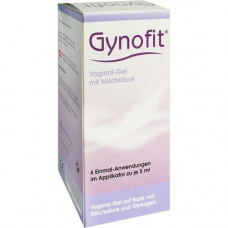 GYNOFIT vaginal gel a.bas.v.Milchic acid+glycoge, 6x5 ml