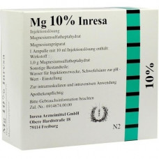 MG 10% inresa injection solution, 10x10 ml
