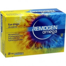 REMOGEN Omega eye drops, 20x0.25 ml