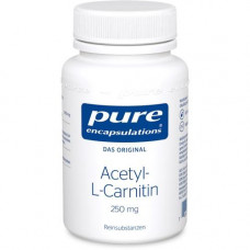 PURE ENCAPSULATIONS Acetyl L Carnitin 250mg Kaps., 60 pcs