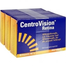 CENTROVISION Retina capsules, 180 pcs