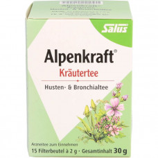 ALPENKRAFT cough and bronchial tea salus fbtl., 15 pcs