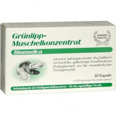GRÜNLIPPMUSCHEL KONZENTRAT capsules, 60 pcs