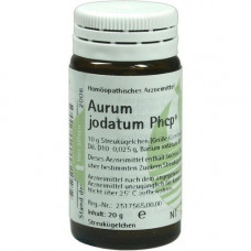 AURUM JODATUM PHCP globules, 20 g