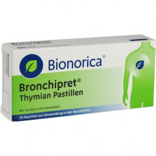 BRONCHIPRET Thyme pastilles, 30 pcs